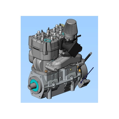 SOLO Aircraft Engine 2350 C