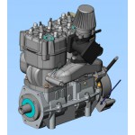 SOLO Aircraft Engine 2625 01