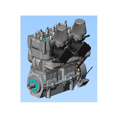 SOLO Aircraft Engine 2625 02